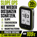 GPS Golf-Entfernungsmesser mit Slope und Clip-Halterung